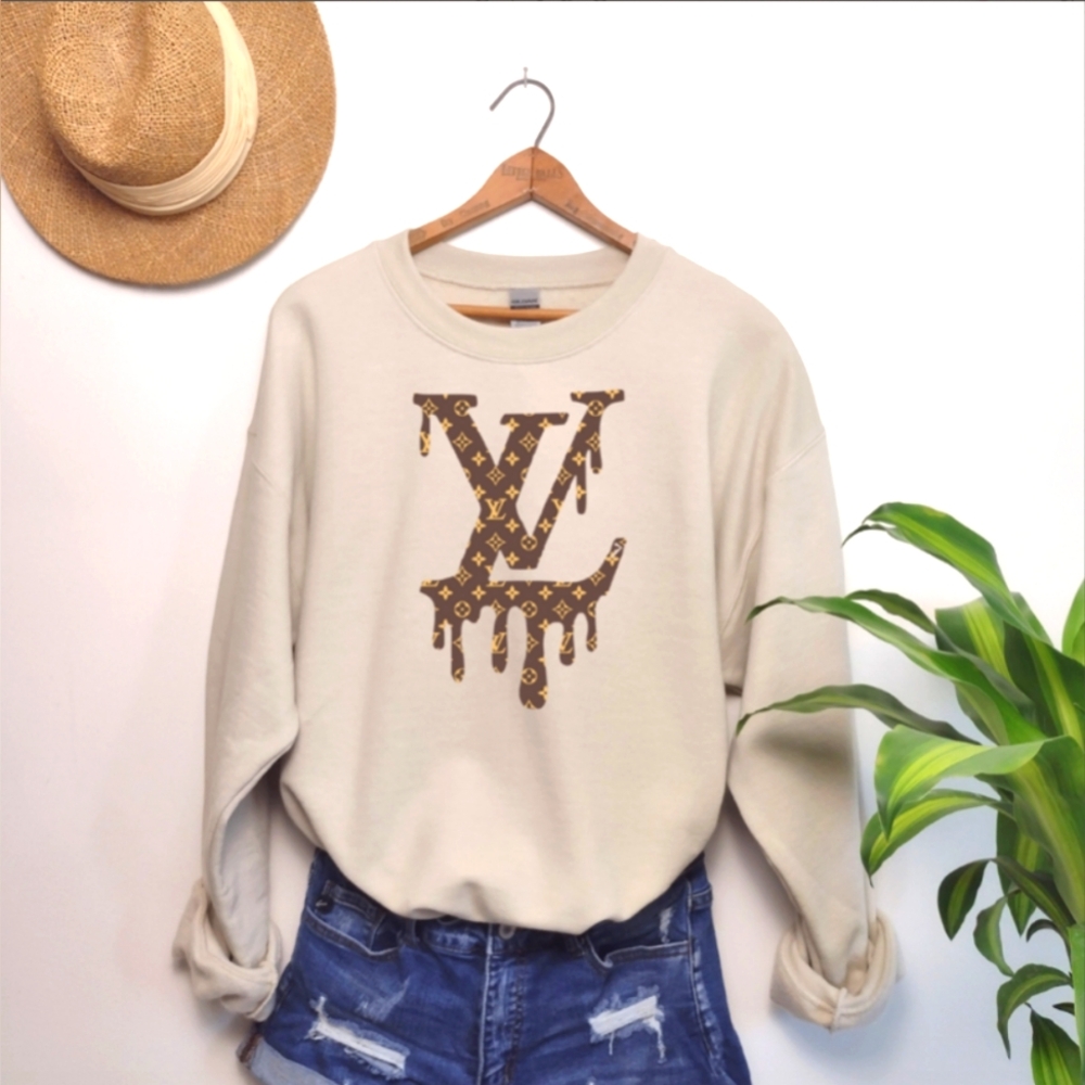 Custom made to order sweatshirt. drip design